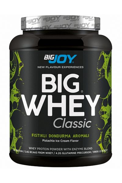 Bigjoy Sports Bigwhey Whey Protein Classic with Pistachio Ice Cream Flavor 990 Gr
