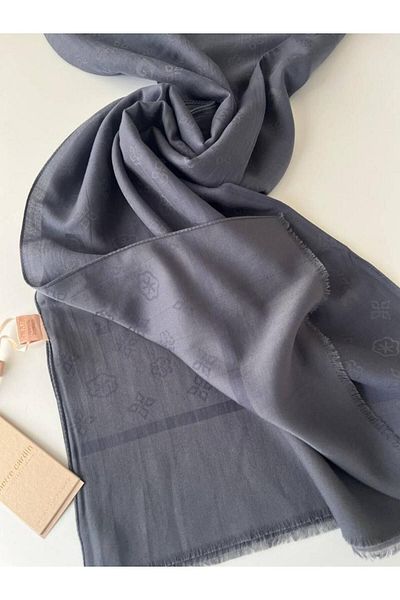 Pierre Cardin Σάλι από καπνιστό βαμβακερό χρώμα