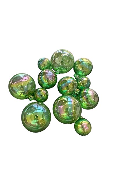 PASTRY PLANET Green Transparent Ball