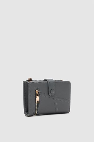 Shule Bags Earl Zippered Anthracite Wallet