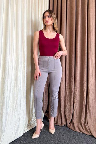 ModaPlaza Жіночі креп-штани з капюшоном 3857