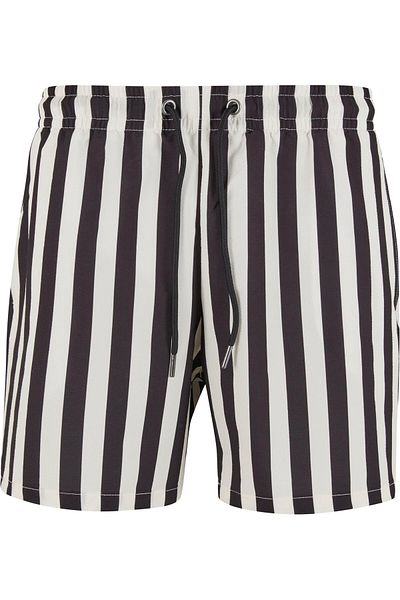Urban Classics Striped Seersucker Swim Shorts