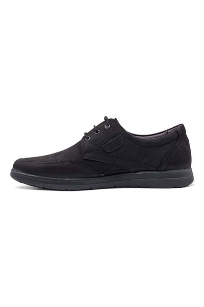 ZAC SHOES 5090 Milk Lace Model Men's Shoes Black