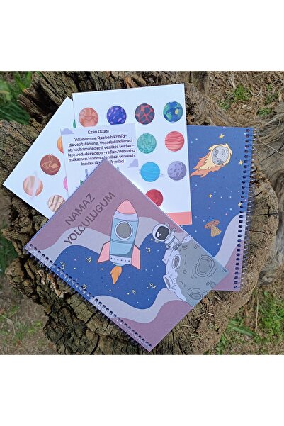 Utterly Good Çocuklar Için Namaz Yolculuğum Defteri | Sticker Ve Dua Kartı He...