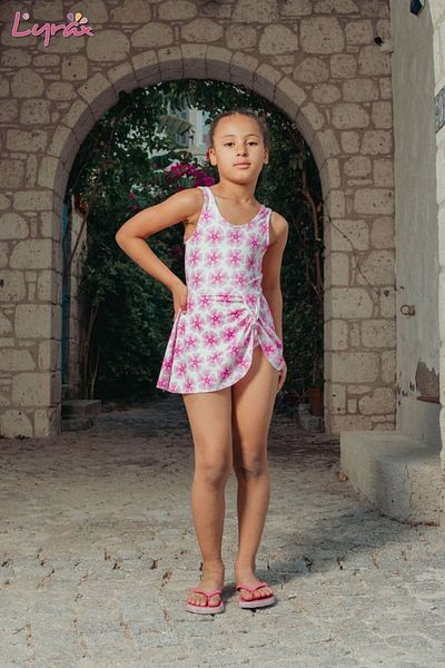 mikam New Season Girl's Skirted Stylish Design Swimsuit Mayokini Will Hit the Summer