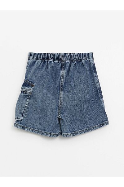 Zeyder Kids Fusta de blugi cargo pentru fete