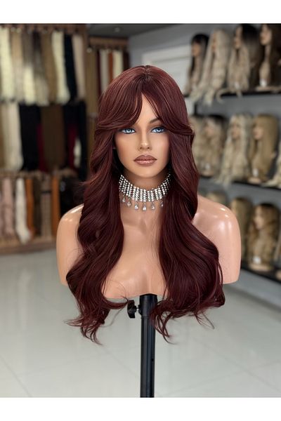 Fenomen Peruk Red Tongs Wavy Vip Special Wig