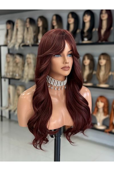 Fenomen Peruk Red Tongs Wavy Vip Special Wig