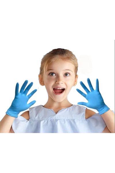 Roll-Up Brand: Nitrile Kids Play Gloves Red&blue 10 Pack Category: Cleaning Gloves
