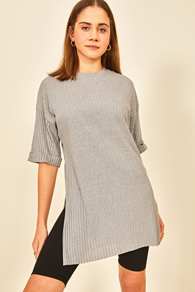 EYYE Grimelange Rebrasto Ženska majica sa duplim rukavima