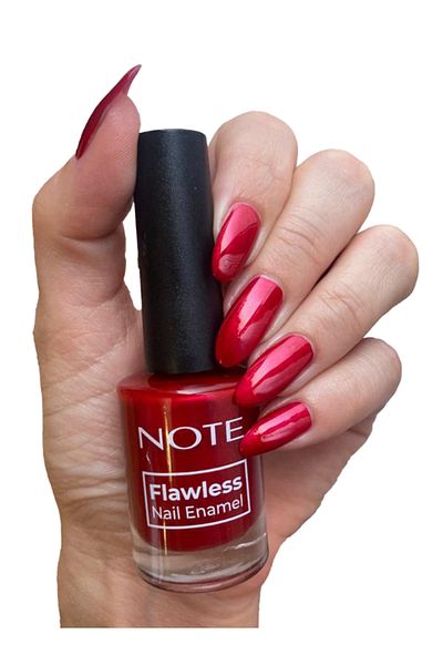 NOTE Nail Flawless Ojă 34 Crazy Red - Roșu