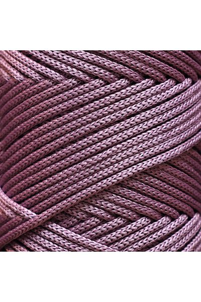 Makromecity Premium 250 gr 3mm Πολυεστερικό Μακραμέ Σχοινί Plum 120 M Supla Σχοινί και Κλωστή Τσάντας