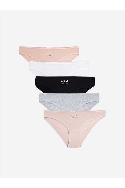 LC Waikiki Printed Bikini Panties 5 Pack