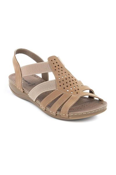 Muya Amanda Anatomical Sole Women's Sandals (Beige)