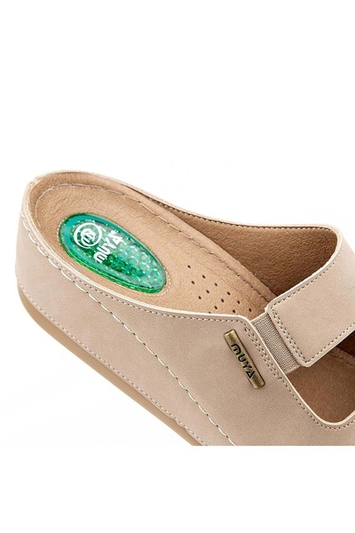 Muya Γυναικείες παντόφλες Panna Anatomical Sole Gel με υποστήριξη Heel Spur Four Seasons