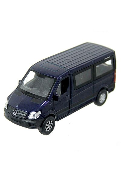 WELLY Brand 1:38 Mercedes Sprinter Bus Pull Drop Minibus Multicolor 1 Piece