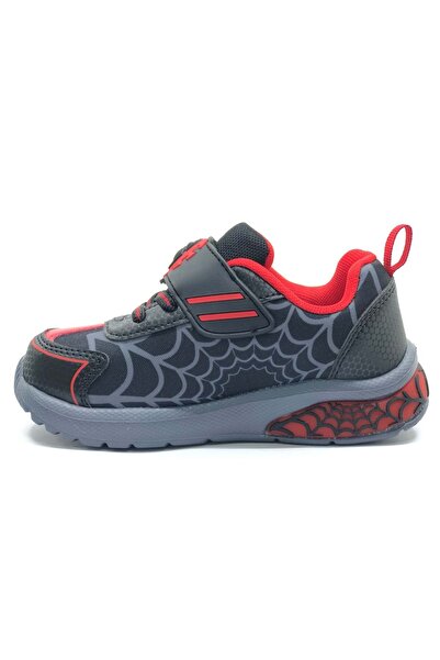 SPIDERMAN Inso orthopedic lighted boy's sports shoes black