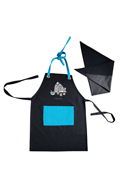 Leydukids çocuk önlüğü,mutfak önlüğü,etkinlik önlüğü +BANDANA HEDİYELİ