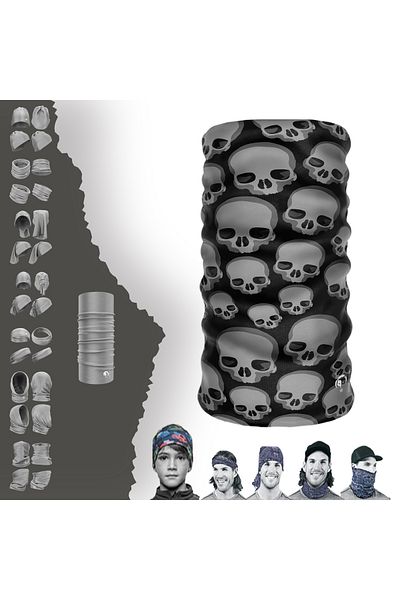 DeBuff Collar Skull's Buff Baf Seamless Tube Neck Collar Bandana