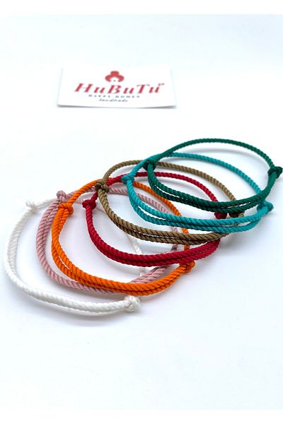 Concept HuBuTU 7-Piece Twist Drawstring Scroll Lock Anklet Set