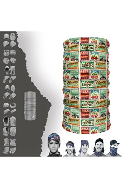 e-Taktik Кемпінг Bere Bandana - Шарф, пов'язка на голову та маска Bone Toka