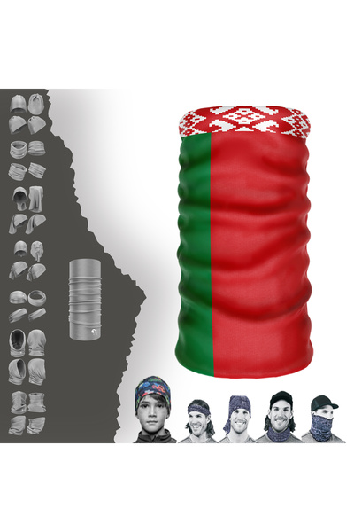 e-Taktik علم متعدد الوظائف لبيلاروسيا قناع الوجه بالأشعة فوق البنفسجية بدون خياطة Buff Buff Headband Bandana Do Rag Hairband