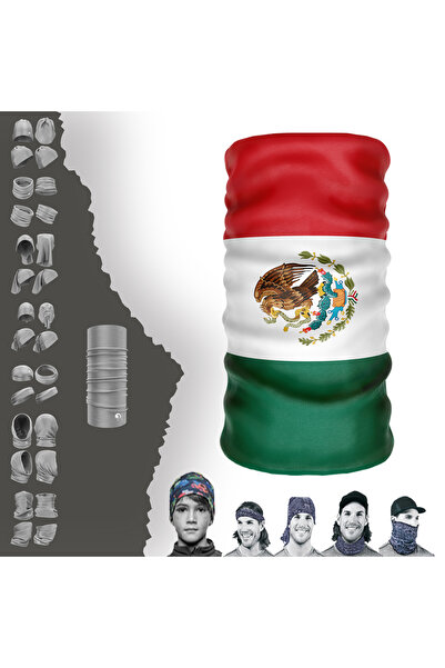 e-Taktik قناع الوجه متعدد الوظائف من Mexsico للأشعة فوق البنفسجية Buff Baf He...