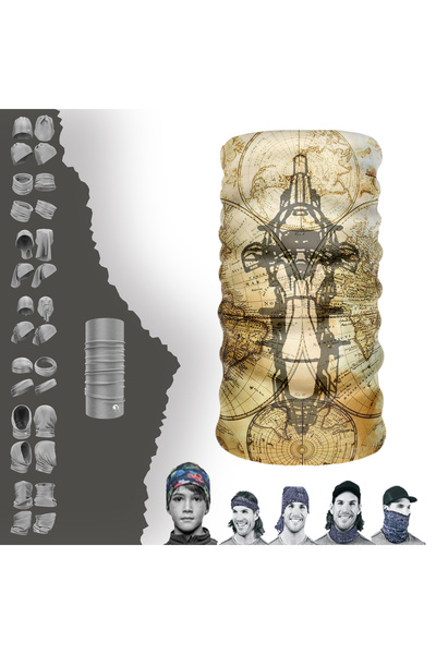 e-Taktik ® Extreme Motocycle Buff Baf Шарф-бандана