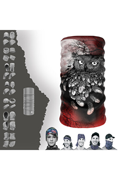e-Taktik ® Extreme Old Owl Шарф-бандана
