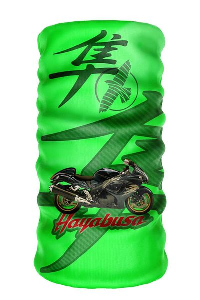 DeBuff Collar Hayabusa Motocycle Buff Baf Seamless Tube Neck Collar Bandana