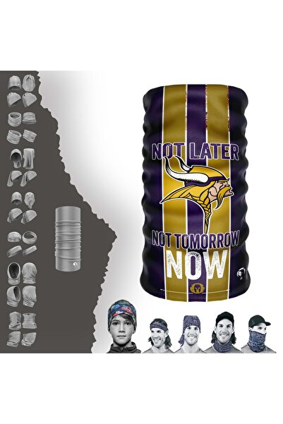 e-Taktik Ethnic Buff Baf Vikings Not Tomorrow Dikişsiz Tüp Boyunluk Bandana