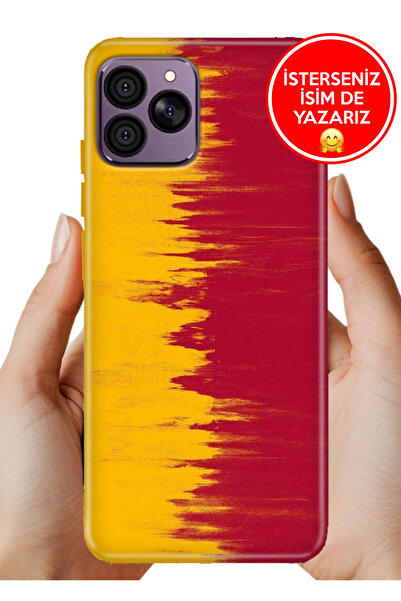 HİKİNG A41 Kılıf Desenli Baskılı TR-Üretim Kapak Silikon Parçalı Nostalji