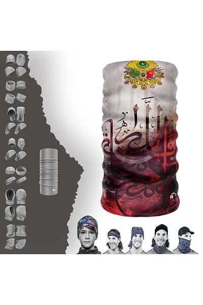 e-Taktik ® باندانا طوق الرقبة العثمانية Extreme Ethnic Buff Baf