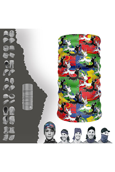 e-Taktik Рязана лента за коса за кучета Buff Baf Bandana