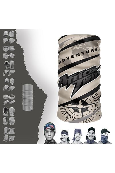 DeBuff Collar Africa Twin Adventure Buff Baf Seamless Tube Neck Collar Bandana
