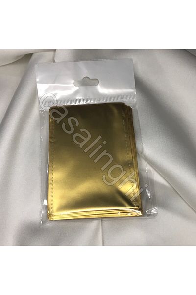 bisaccia Blue Color Luxury Gift Package 7X9 cm 50 Pieces