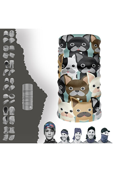 e-Taktik رباط شعر رياضي من ميني دوجز باف باف باندانا