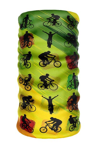e-Taktik DeBuff Collar - Bike Patterned Neck Collar Bandana
