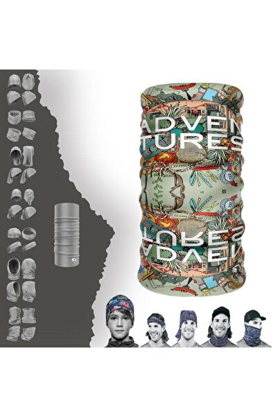 e-Taktik Кемпінг Bere Bandana - Шарф, пов'язка на голову та маска Bone Toka