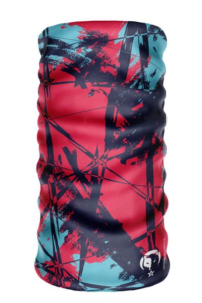 e-Taktik Symmetric Color Extreme Sports Seamless Athlete Neck Collar Bandana Buff Paphos Hair Band