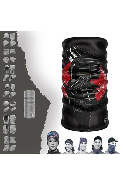 e-Taktik Extreme Samurai Night Patterned Neck Collar Bandana Buff Paphos