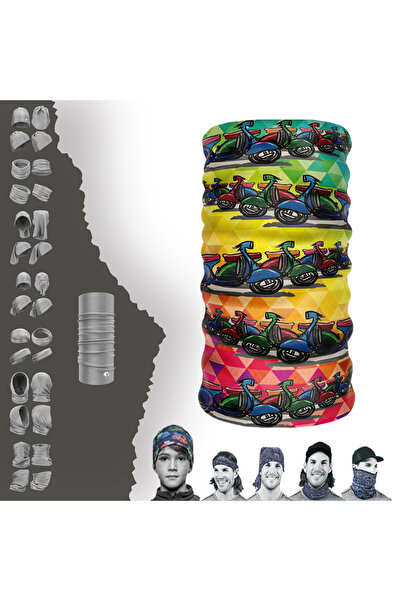 DeBuff Collar ® Ekstremni Motocikl Buff Baf Boiunluk Bandana