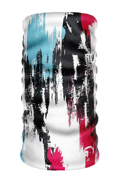 e-Taktik Symmetric Color Extreme Sports Seamless Athlete Neck Collar Bandana Buff Paphos Hair Band