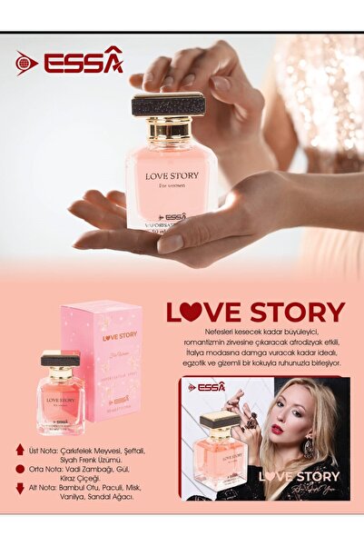 PARFÜM Kalıcı Kadın Parfümü 50 ML EDP Love Story