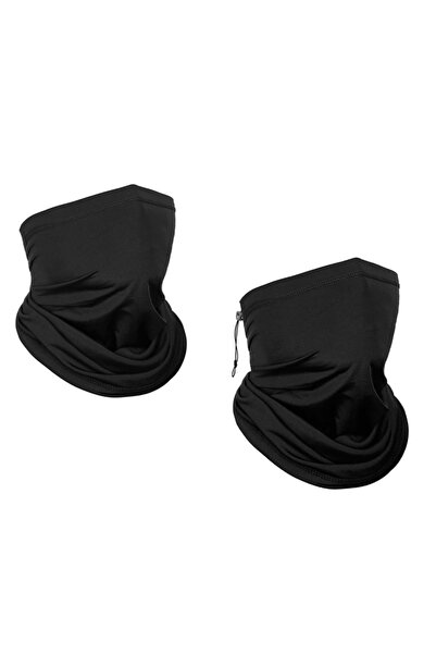 e-Taktik Kışlık Siyah Ipli Ve Ipsiz Termal Micro Çift Boyunluk