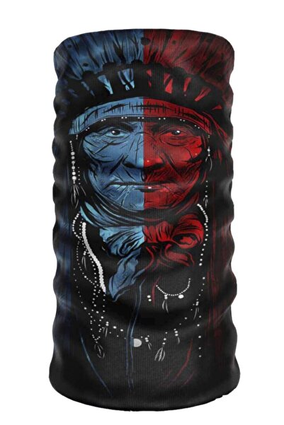 DeBuff Collar ® باندانا بوف بافوس العرقية المتطرفة الهندية باف بافوس