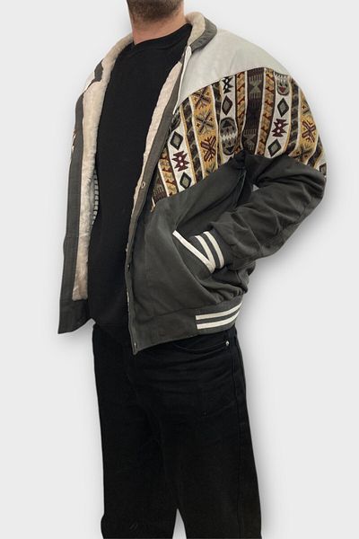 CANMODA (7284) Medium Size Women's & Men's Oversize Retro Vintage Jacket