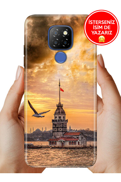 General Mobile GM 20 (G301) Kılıf Kamera Korumalı Full Desen Arka Silikon Kız...