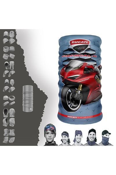 Ducati قناع خوذة موتو، موتو جي بي وسوبر بايك إكستريم، طوق الرقبة، باندانا، رباط شعر
