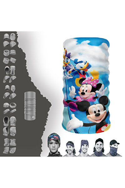 e-Taktik Μίκυ και οι φίλοι του με μοτίβο χωρίς ραφή, μπαντάνα με λαιμόκοψη κα...